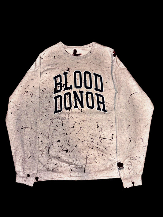 Blood Donor                                         1 of 1 girls crewneck
