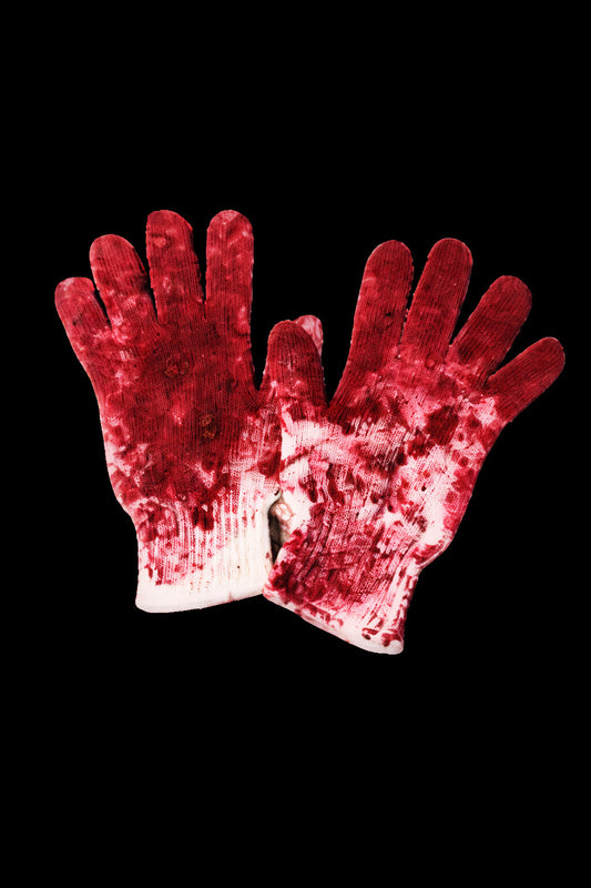 Bloody gloves